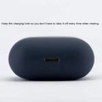 Protective Silicone AirPods Case separate head Dark Blue Color - Image 2
