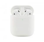 Protective Silicone AirPods Case separate head White Color - Image 5
