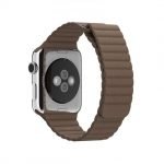 Bracelet Magnetic Leather 38mm For Apple Watch Brown Color
