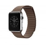 Bracelet Magnetic Leather 38mm For Apple Watch Brown Color - Image 3