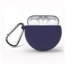 Protective Silicone For Huawei Freebuds3 Case with hook Dark Blue -UN-303