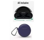 Protective Silicone For Huawei Freebuds3 Case with hook Dark Blue -UN-303 - Image 2