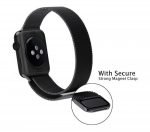 Magnetic Bracelet Stainless Steel 38mm For Apple Watch Black Color - Image 2