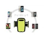 Mobile holder 360 Degree installed in the glass or the dashboard or air conditioning slot for easy and safe talking and driving - B27S - Green - Image 10