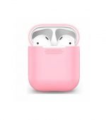 Silicone Protective Case for AirPods Soft Pink Color