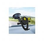 Mobile holder Auto Close installed in the glass or the dashboard or air conditioning slot for easy and safe talking and driving - B29 -Yellow - Image 3