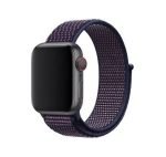 Bracelet Nylon 42mm For Apple Watch indigo Color - Image 3