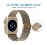 Magnetic Bracelet Stainless Steel 38mm For Apple Watch Copper Color - Image 4