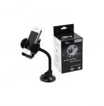 Mobile holder 360-degree installed in the glass or the dashboard for easy and safe talking and driving