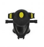 Mobile holder Auto Close installed in the glass or the dashboard or air conditioning slot for easy and safe talking and driving - B29 -Yellow - Image 2