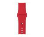 Bracelet silicone 38mm For Apple Watch Red Color - Image 5