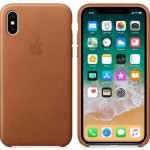 Apple Cover Protect For iPhone X , leather , Brown,MQTA2ZM/A