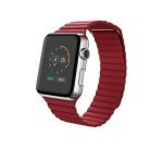 Bracelet Magnetic Leather 38mm For Apple Watch Red Color - Image 3