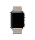 Bracelet Magnetic Leather 38mm For Apple Watch Gray Color - Image 5