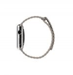 Bracelet Magnetic Leather 38mm For Apple Watch Gray Color - Image 4