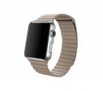 Bracelet Magnetic Leather 42mm For Apple Watch Gray Color - Image 3