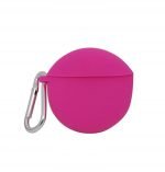 Protective Silicone For Huawei Freebuds3 Case with hook Pink Color - Image 4