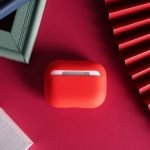 Protective Silicone AirPods Pro Case separate head Red Color - Image 6
