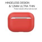 Protective Silicone AirPods Pro Case separate head Red Color - Image 2