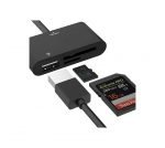 Type C HUB & Card Reader 3 in 1 for Macbook & Windows & mobile & etc - Image 2