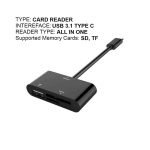 Type C HUB & Card Reader 3 in 1 for Macbook & Windows & mobile & etc - Image 5