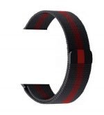 Magnetic Bracelet Stainless Steel 38mm For Apple Watch Black & Red Color