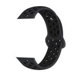 Bracelet silicone 38mm For Apple Watch Gray & Balck Color