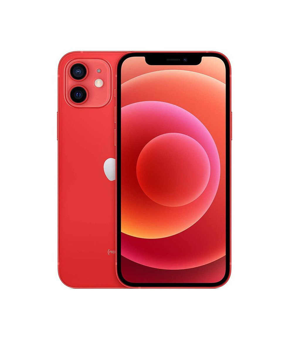 ip12-Red Apple iPhone 12 - 128 GB 4 GB RAM -Single SIM & E-SIM- Red - Image 1