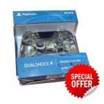 Sony Playstation Dualshock 4 Wireless Controller - Army (The Product Packaging Is Only Damaged And The Product Is In Good Condition)