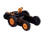 RECHARGEABLE CAR TOYS 2.4G REMOTE CONTROL CAR 360 DEGREE ROTATE - SY011 / Black X Orange - Image 3