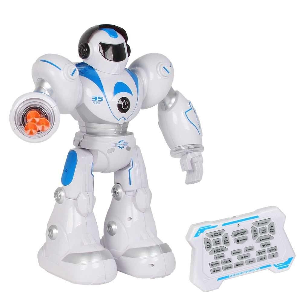 Roboty-i-akcesoria1-Lezo-Smart-Technology-556-1CSC20004016-4603752019779-pilot-robot-strzela-spacery-m-wi-muzyka.jpg_q50 Space Agent Robot - Image 1
