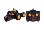 RECHARGEABLE CAR TOYS 2.4G REMOTE CONTROL CAR 360 DEGREE ROTATE - SY011 / Black X Orange - Image 2