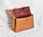 Woman's leather shoulder bag