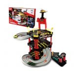 Toy Cars Race Track Kids Parking Garage Lot Play Helicopter Multi Story Fast