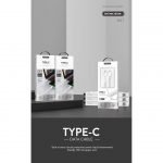 ⁦SENDEM كابل  Type-C to Type-C للشحن السريع ونقل البيانات 1 متر M27⁩ - الصورة ⁦3⁩