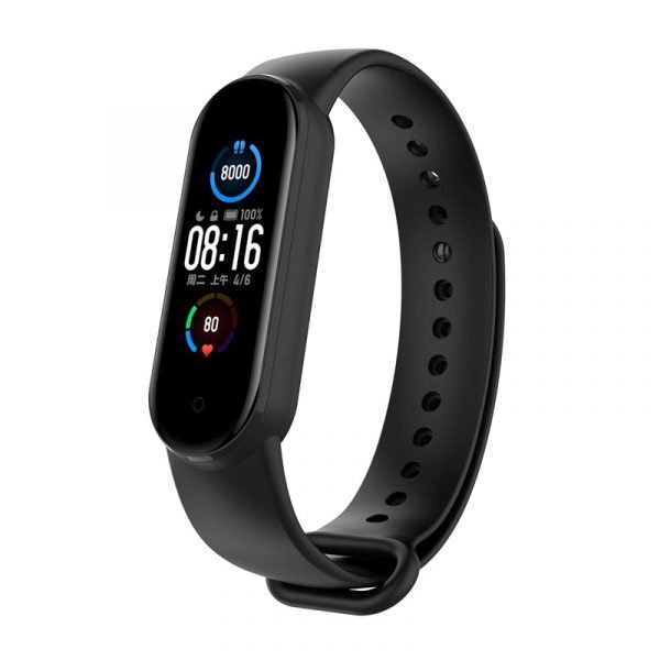 New M5 Smart Watch Touch screen compatible with Android and iOS - Black
