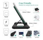 N51 Wireless Charger 4 in 1 Fast Charging with for Apple iWatch/AirPods Series/iPhone 12/11/ Max/XR/XS/X/ 8/ Galaxy S20/ S10/ S9/ Note10/ Note 9 & More - Image 3