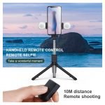 Selfie Stick & Tripod with Two LED light - Bluetooth for Taking the Photo - 70 cm Foldable - H831 - Image 6