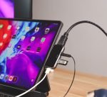 ⁦T5 Pro موزع ويوو يو إس بي تايب C محول 4 في 1 متوافق مع اجهزة الماك والهواتف الذكية والأيباد برو⁩ - الصورة ⁦7⁩