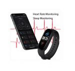 New M5 Smart Watch Touch screen compatible with Android and iOS - Black - Image 2
