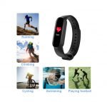 New M5 Smart Watch Touch screen compatible with Android and iOS - Black - Image 7