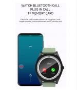M10s Smart Watch with Body Temperature-oxygen level-heart rate-Blood pressure-Massages & Calls Compatible with Android and iOS Green Color - Image 2