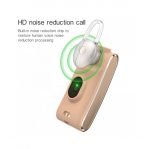 B3 Smart Watch & Bluetooth Earphone together - touch screen compatible with Android & ios Gold Color - Image 5