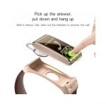 B3 Smart Watch & Bluetooth Earphone together - touch screen compatible with Android & ios Gold Color - Image 7