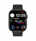 FK88 Smart Watch 44MM-SERIES 6 - Full Touch Screen, All watch Buttons Work with 2 Fabric & Silicone Straps, Support Arabic language, compatible  Android & IOS, Black Color - Image 6