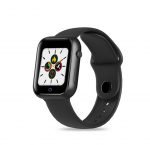 D28 Smart Watch Touch Screen Compatible with Android and iOS - Black