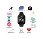 MT28 Smart Watch with Body Temperature-Oxygen level-Measures heart rate-Blood pressure - Calls & Messages Compatible with Android and iOS Black Color - Image 2