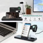 N51 Wireless Charger 4 in 1 Fast Charging with for Apple iWatch/AirPods Series/iPhone 12/11/ Max/XR/XS/X/ 8/ Galaxy S20/ S10/ S9/ Note10/ Note 9 & More - Image 7