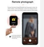 D28 Smart Watch Touch Screen Compatible with Android and iOS - Gold - Image 7