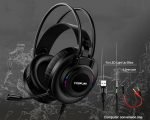 Gaming Headset GM-106 For Mobile & Playstation & Computer With Microphone And Led Light - Stereo Surround Sound - Image 5